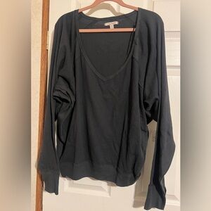 Free People NWT Santa Clara Thermal Top L PTP 31.5” $78 oversized